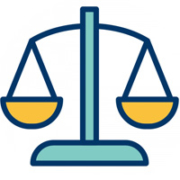 icono de balance empresarial
